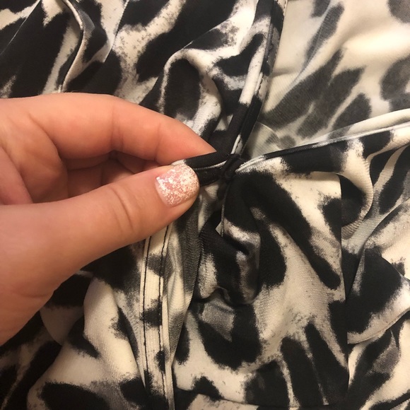 Cheetah print wrap dress - Picture 5 of 7